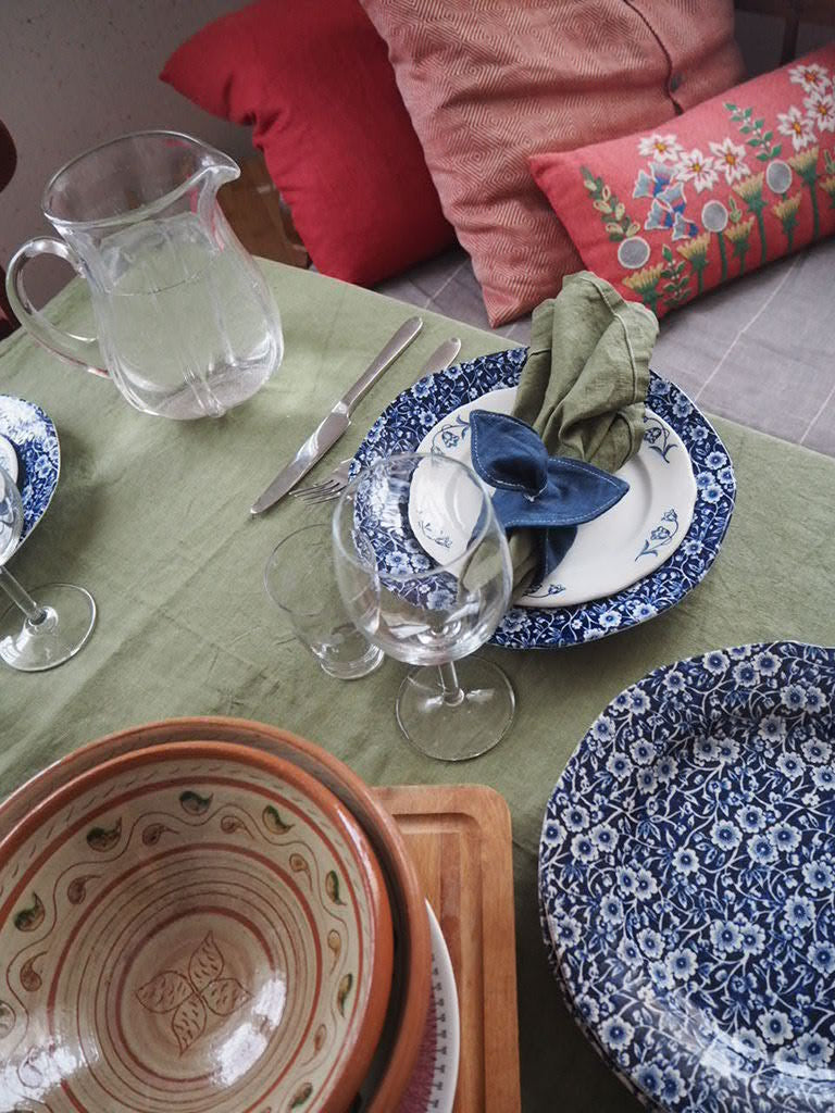 Textil Servettring, LövLOVE i mjuka organiska lövformer