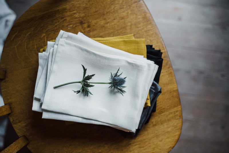 Textil Servettring, LövLOVE i mjuka organiska lövformer